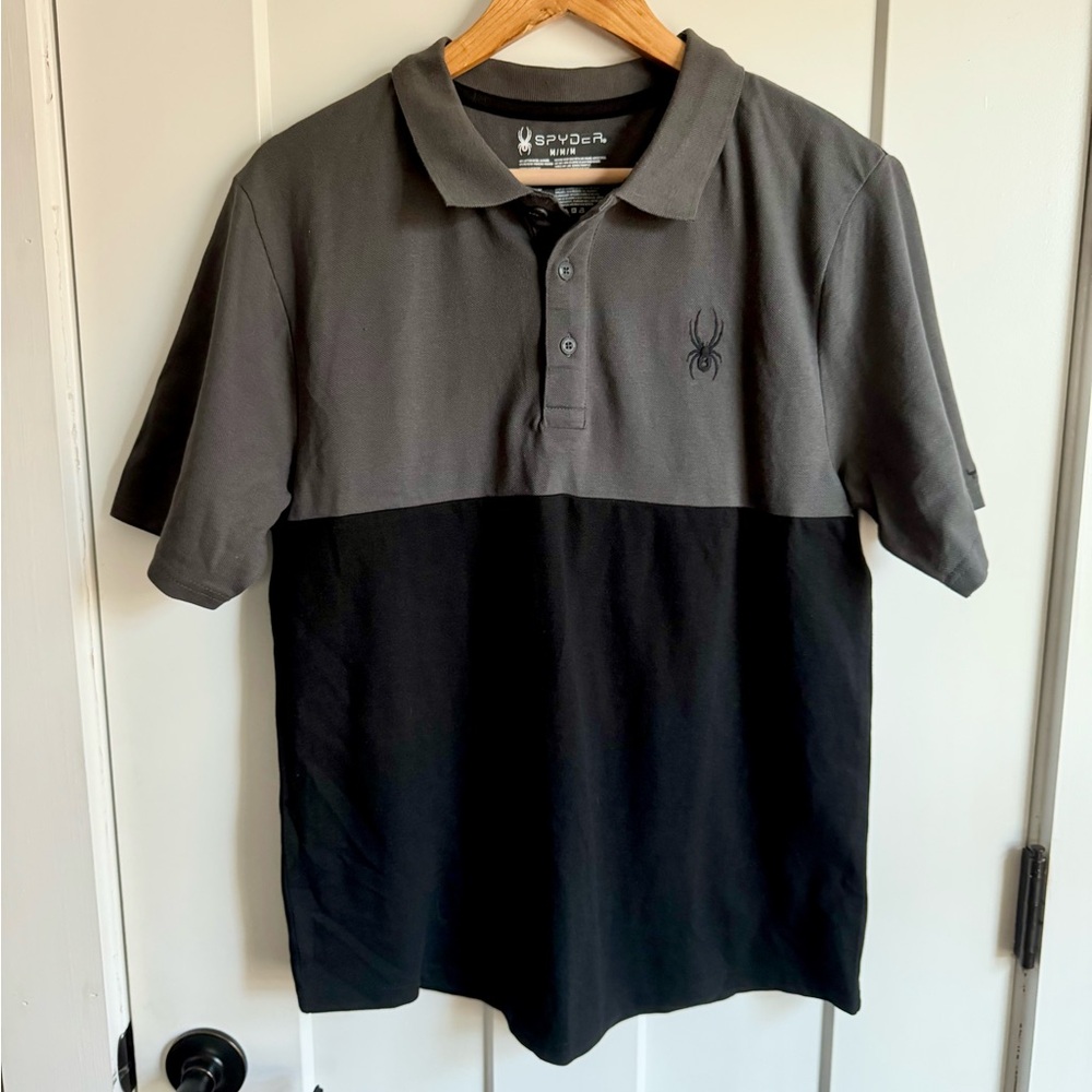 NWT Mens SPYDER ACTIVE Polo Shirt M